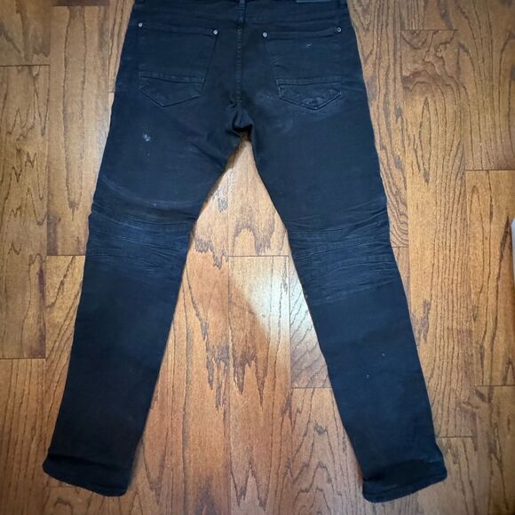 Great condition Jordan Craig Legacy edition black denim jeans, size 34 x 34 - Picture 4 of 5